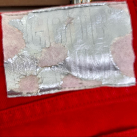 Golden Goose Red Mid-Rise Jeans - Picture 16 of 16